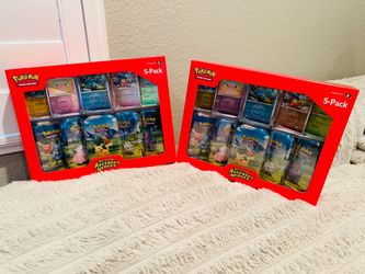 Pokemon TCG Costco Ascended Heroes Mini Tins 5-Pack Brand New sealed