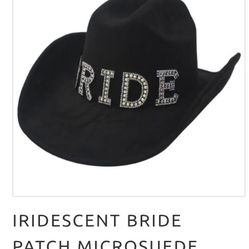 Cowboy Bride Hat
