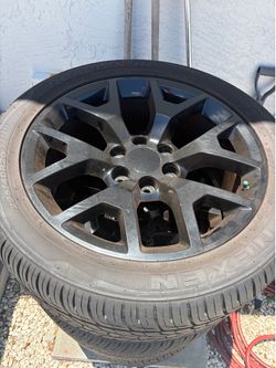 20 inch snowflakes wheels and tires
