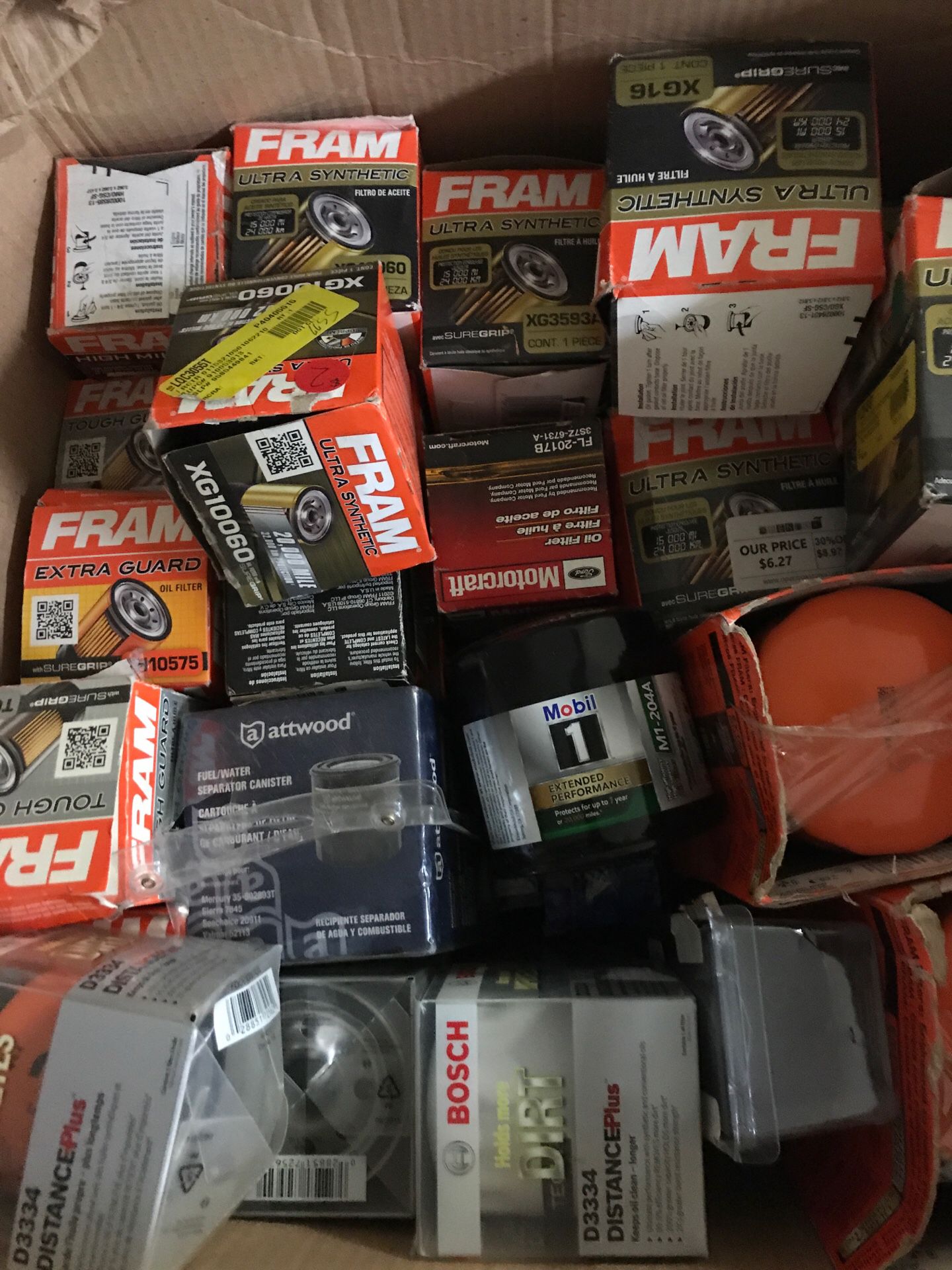 Oil filter/air filter/Windshield wipers/ nat