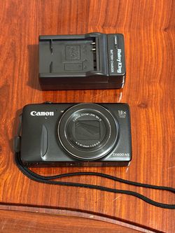 Canon PowerShot SX600 HS 16MP Digital Camera - Wi-Fi Enabled