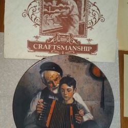 Norman Rockwell Collector Plate Limited Series