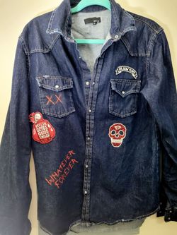 "Whatever" Jean Jacket