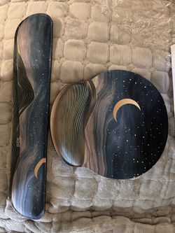 Mouse Pad and Wrist Rest Set