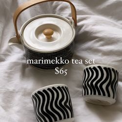 marimekko tea set