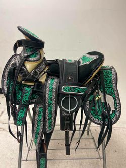 Montura Charra Bordada