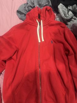 Red polo Hoodie