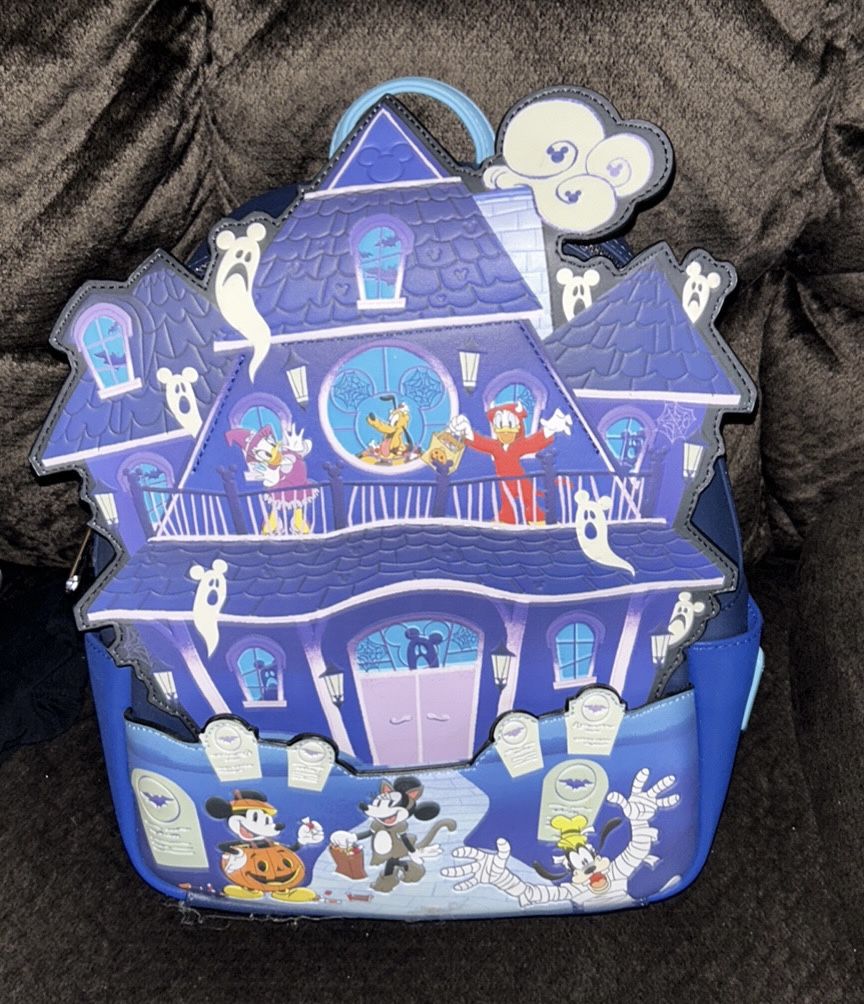 Disney Halloween Loungefly Mini backpack.