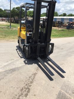 Forklift tcm 5000 lb triple stage Sade shift