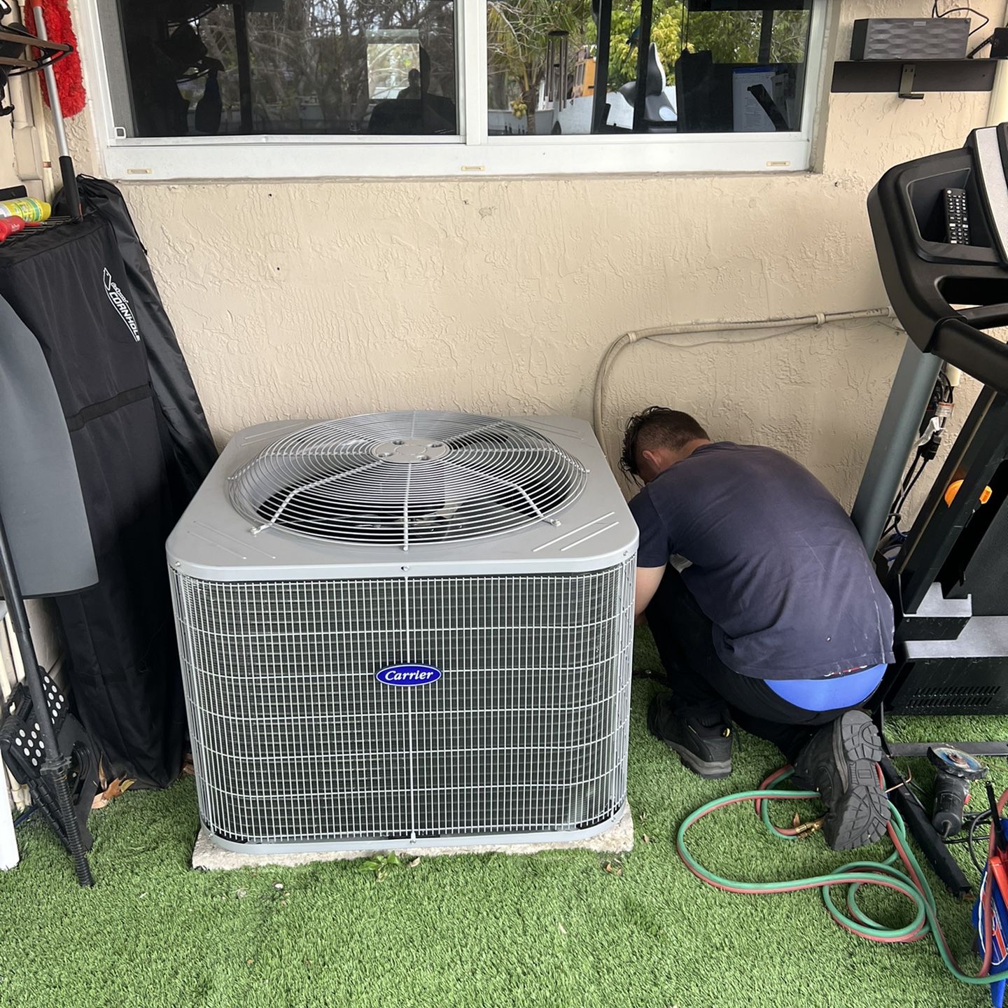 Carrier Ac 3 Tons 16 Seer Complete System 