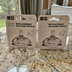 Como Tomo Replacement Silicone Nipples