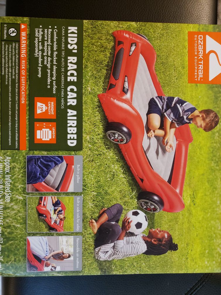 Kids Racecar Airbed
