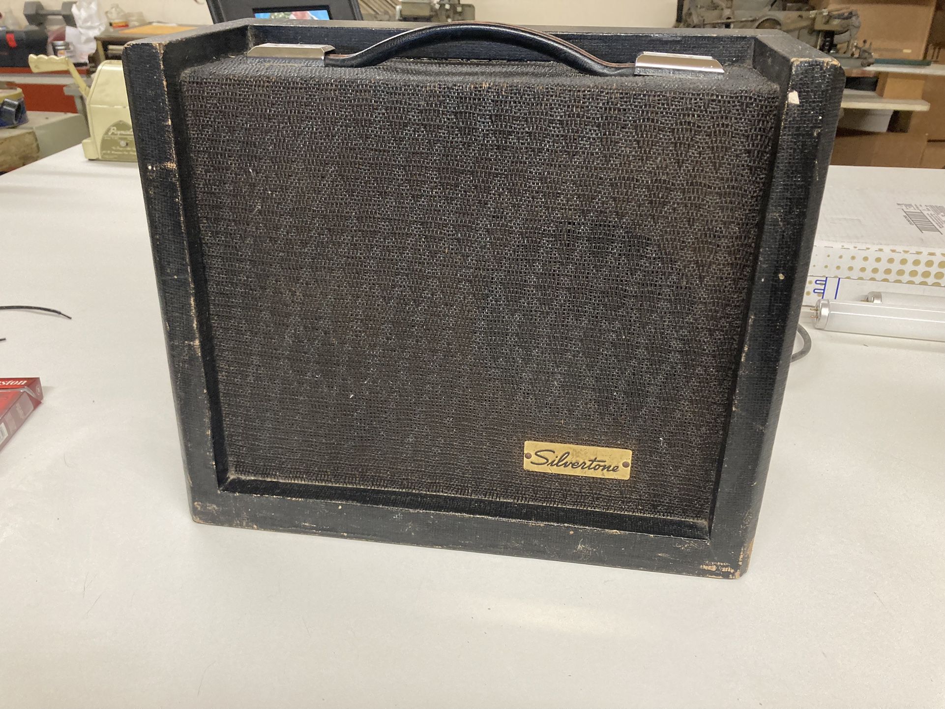 Silvertone Model 1391 Amplifier from the 1950’s