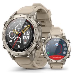 Smart Watch for Men GPS – 1.43” AMOLED, Heart Rate, Sleep Monitor, 5ATM Waterpr