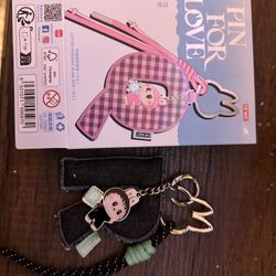 Labubu Letter R Pendant 