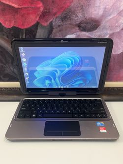 Touchscreen HP Touchsmart tm2 12.1” intel i5 500 HDD 4GB RAM Windows 11 w/ Charger - $89
