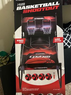 Basketball shootout lights up