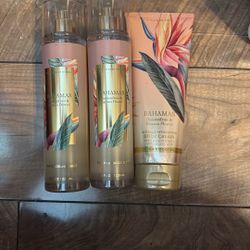 Bahamas Fragrance Mist And Body Cream
