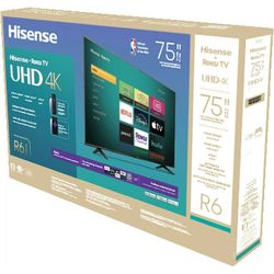 Hisense 75-inch 4K UHD LED Smart TV