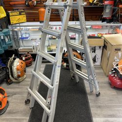 Gorilla AL-22 4-in-1 Multi-Position 21ft Ladder 