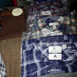 3 New Shirts 2 Size 2 / 1 Size Small & A New Unique Boutique Modern Bag