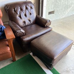 Free chair and foot stool