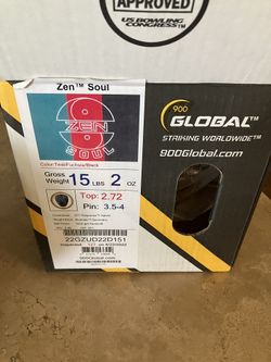 900 Global Zen Soul (15 Lb Bowling Ball) for Sale in Glendora, CA