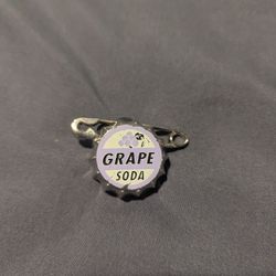Disney 2010 Pin Trading Pin Ellie's Grape Soda Bottle Cap