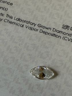 1.36 carrot marquise diamond