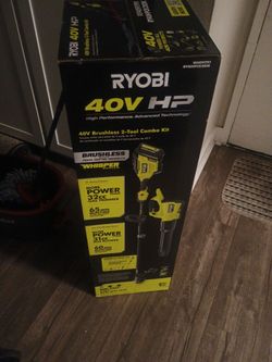 Ryobi 40v  HP Brushless 2-tool combo kit