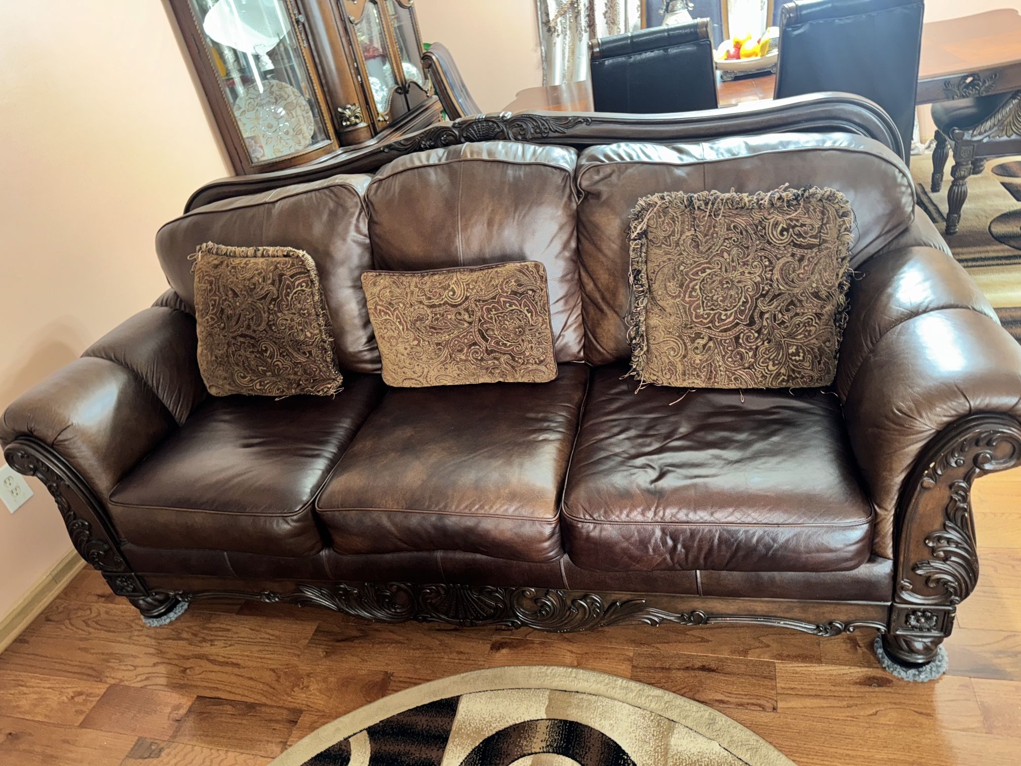 Leather Couch
