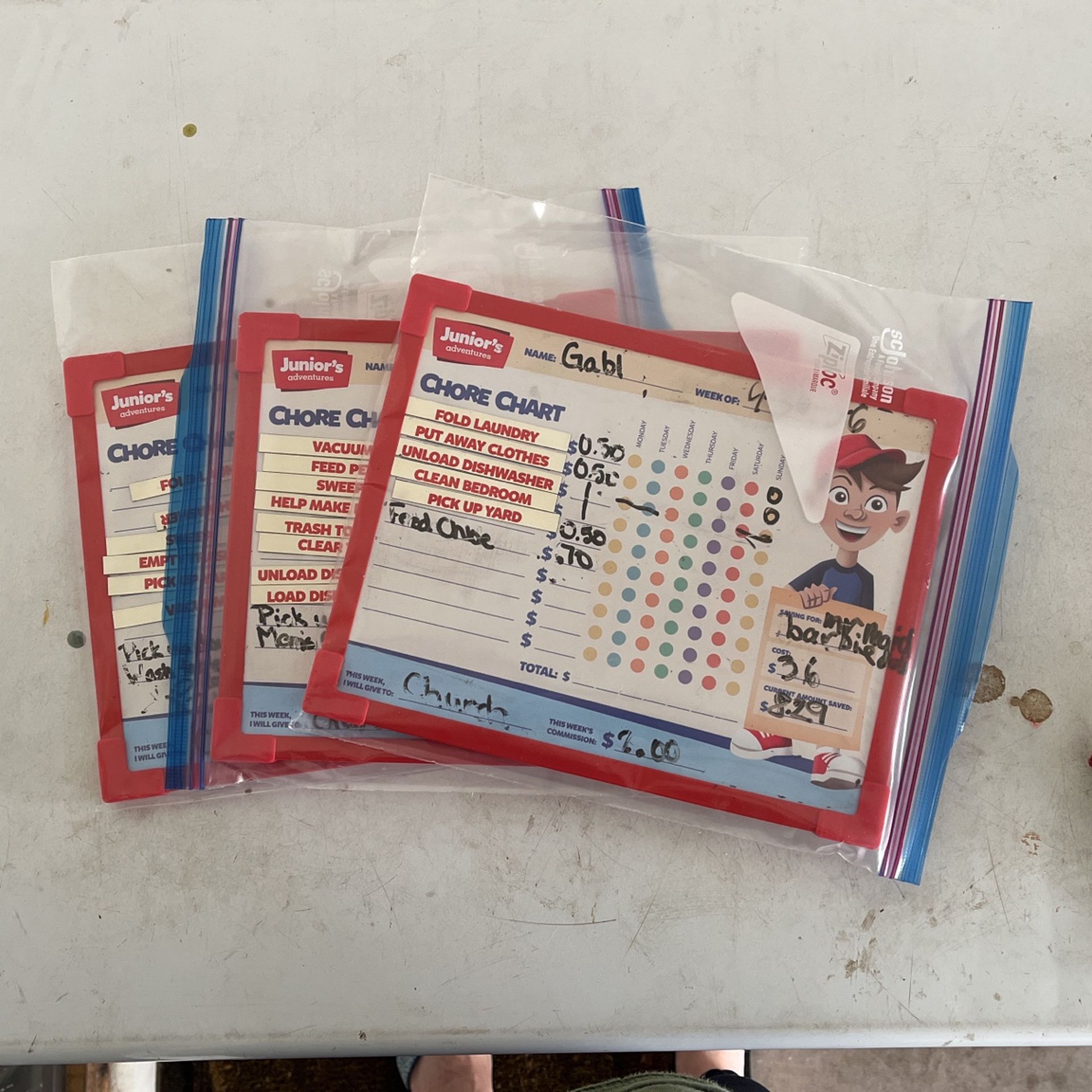 Dave Ramsey Kids Chore Charts