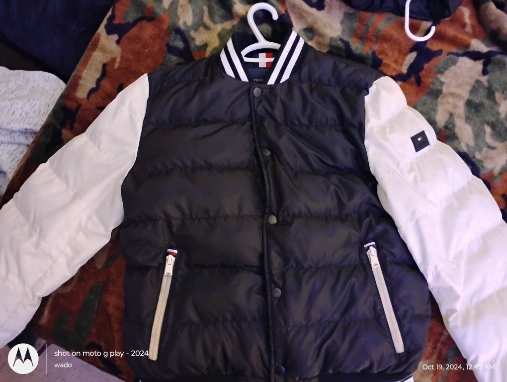 Tommy Hillfigure Puffy Bomber Coat
