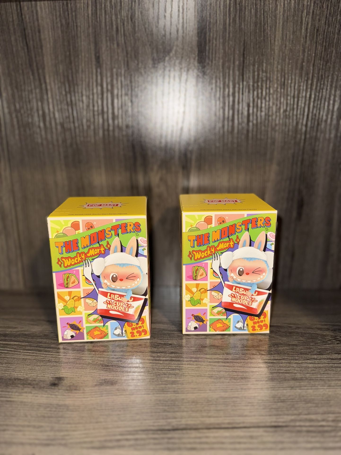 Pop Mart The Monsters Labubu Whacky Food Series Blind Box