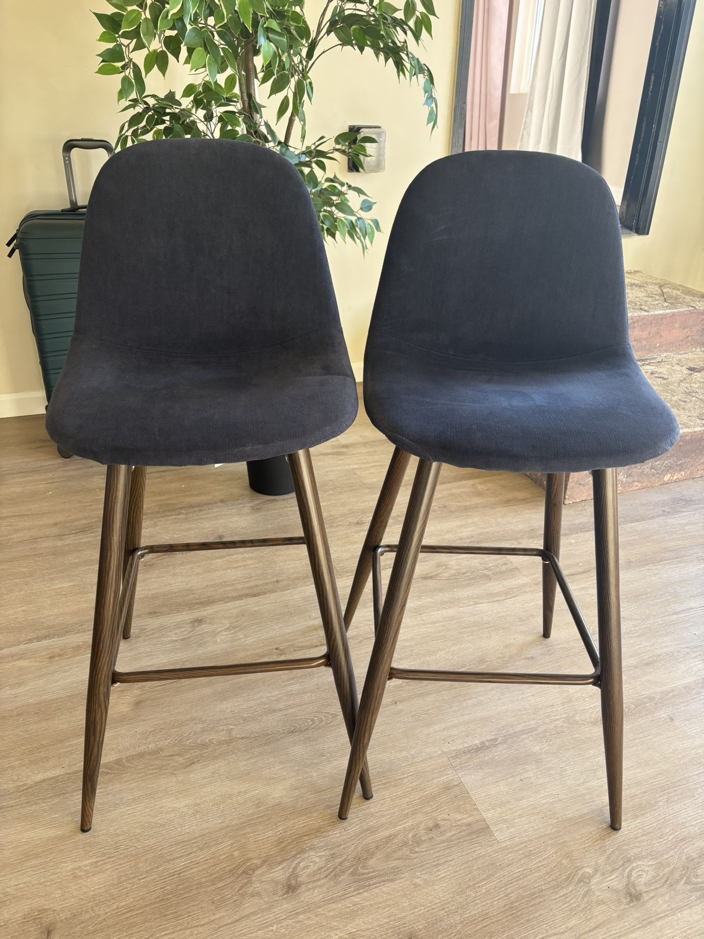 Set of 2 bar chairs