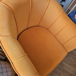 Vintage Orange Chair 