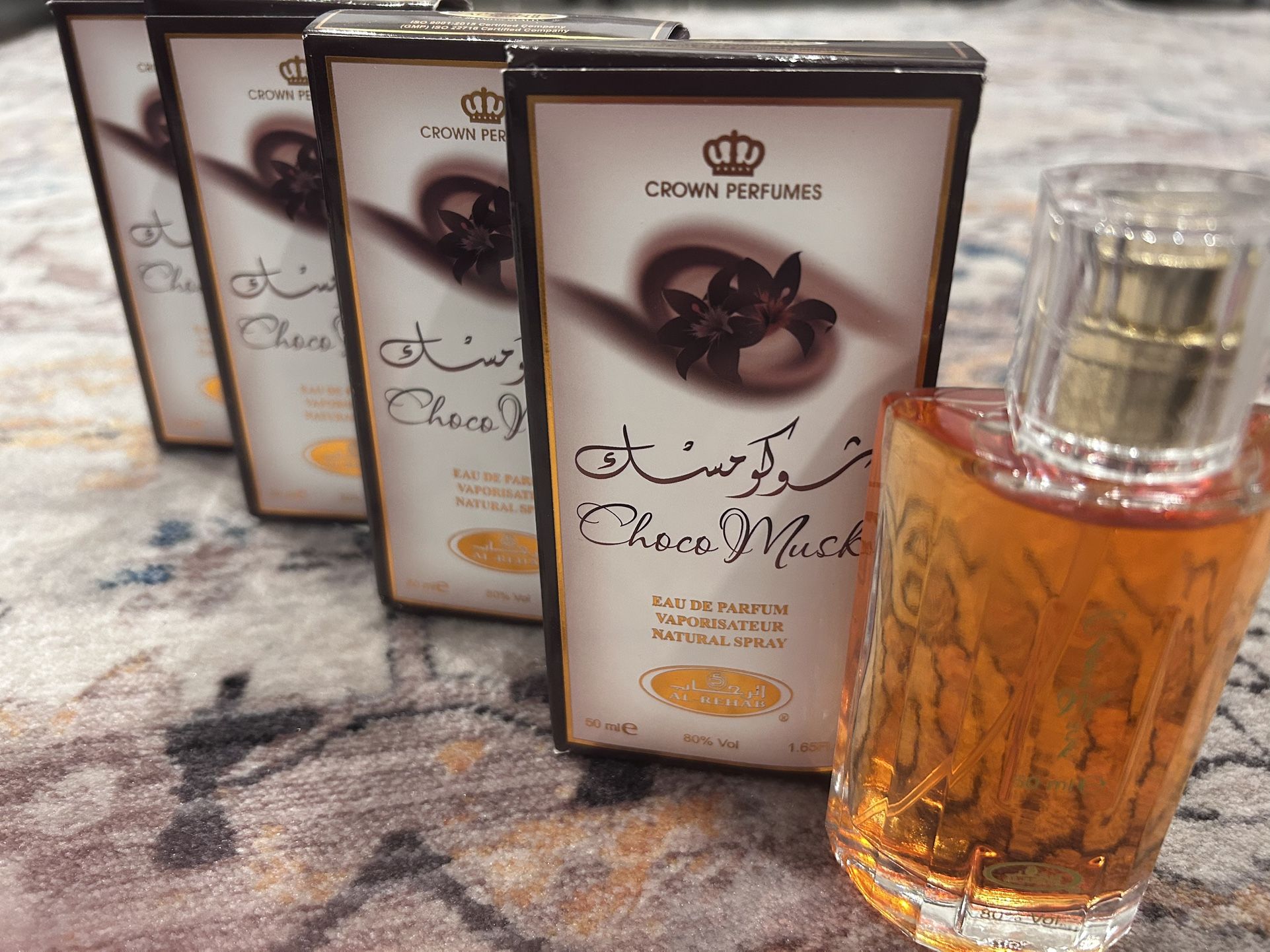 CHOCO MUSK Eau De Parfum Unisex Vanilla-Chocolate Perfume By Al-Rehab 50ml (1.65Fl.Oz)