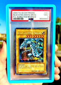 2004 Yu-Gi-Oh! PCK-001 Blue-Eyes White Dragon 🐉 👀-PSA 9-NEW CERT!-Secret Rare