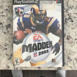 Playstation 2 Madden 2003 (Collectors) 