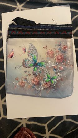 Crossbody Diamond Art Purse