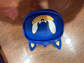 Sonic Comic books and earbuds
