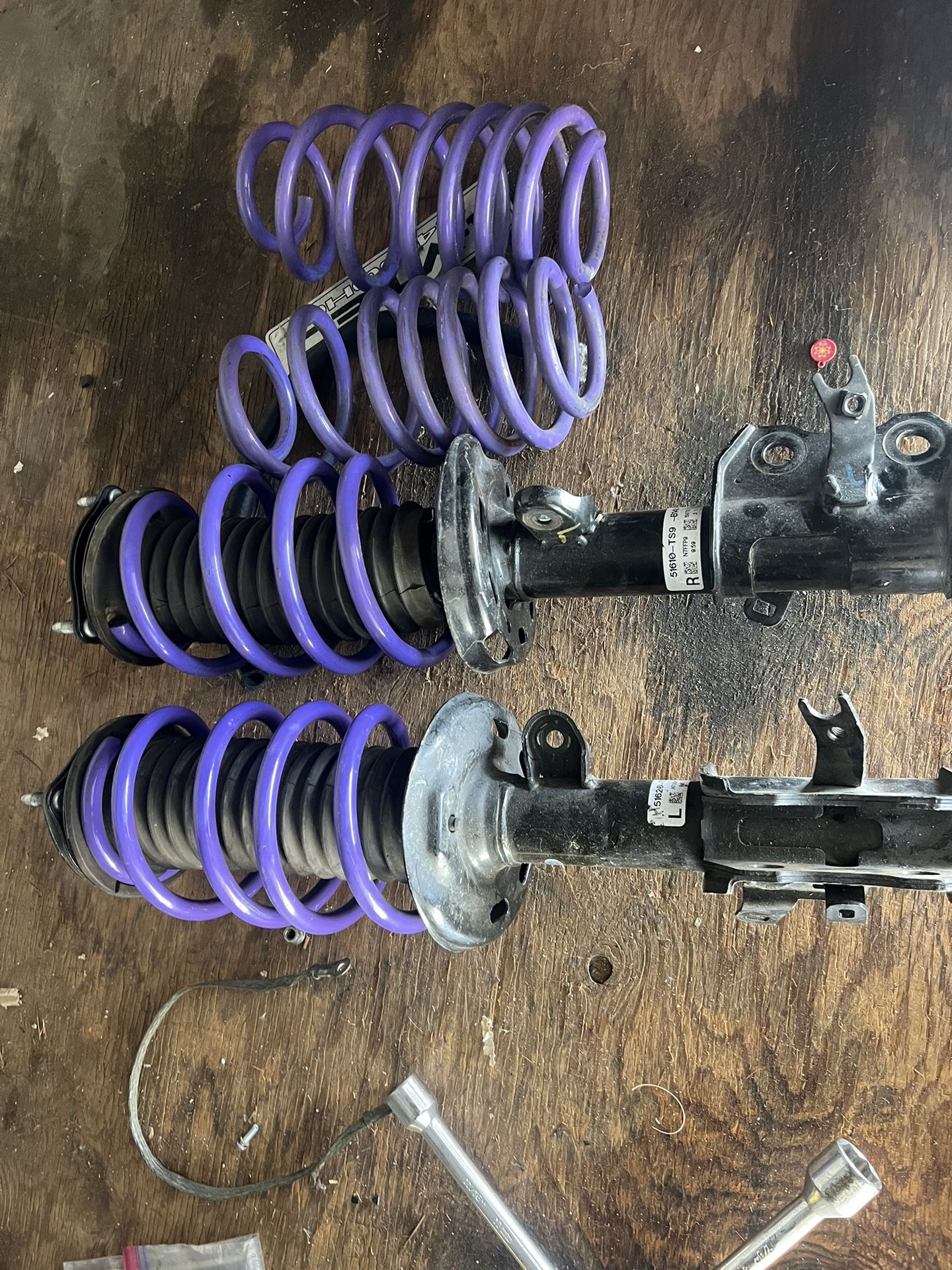Honda Civic 12-13 D2 Racing Pro Lowering Springs