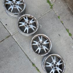 Set of 4 OEM Toyota prius aluminum rims wheels fits 2004-2015 gen 3 2 5x100mm