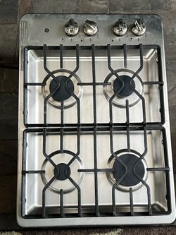 GE 30” Stainless Steel Built-In Gas Cooktop JGP3030SL1SS – 4 Burner JGP3030SL1SS