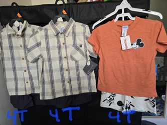 19 New Pieces Of Boy Clothing With Tags Size 18m-5T
