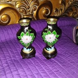 VINTAGE BRASS VASES