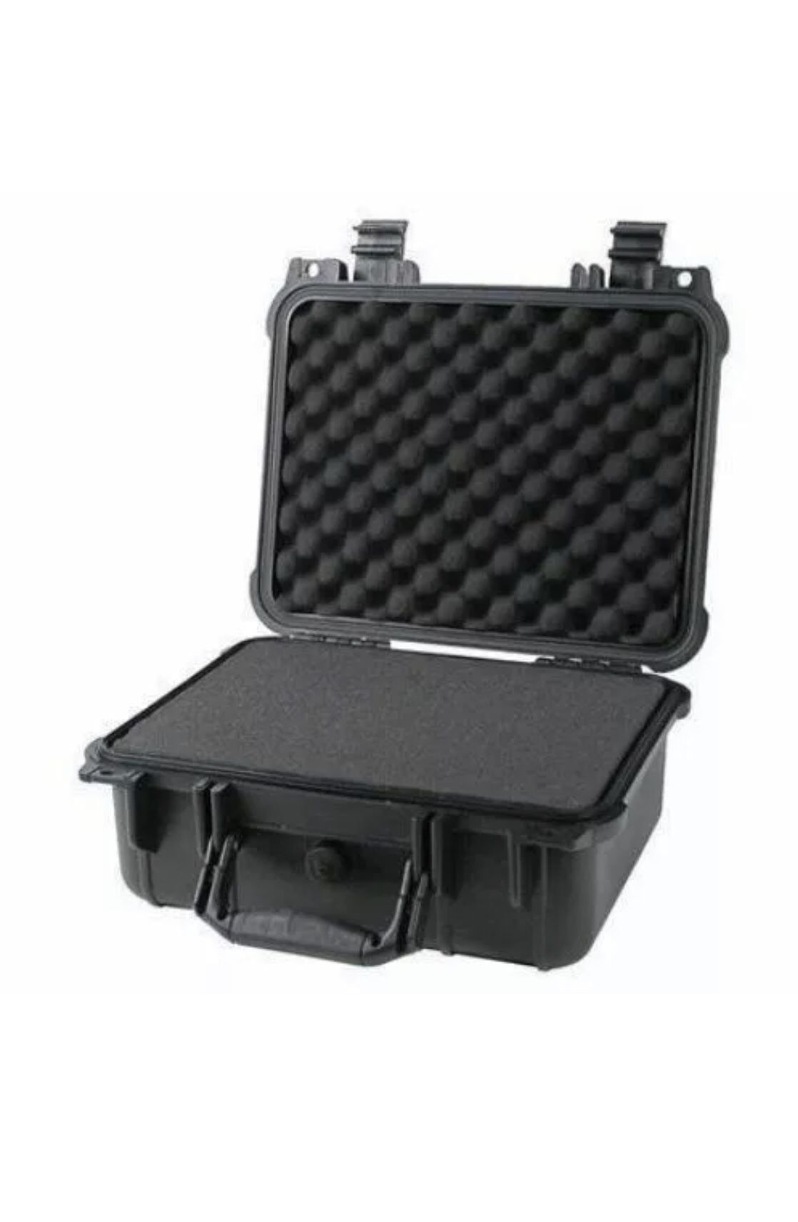 14" Weatherproof Hard Case Dry Box For DSLR HD Camera w/ Pelican 1400 Pluck Foam