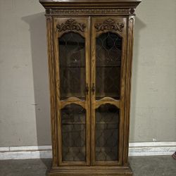 Solid Wood Display Cabinet / Curio Cabinet 