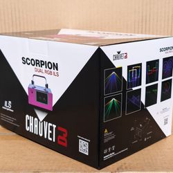 Chauvet DJ Scorpion Dual Fatbeam Liquid Sky Effect Lazer Light RGB Wireless ILS Laser DMX🚨 Payment Options Available 🚨 No Credit Needed 🚨 