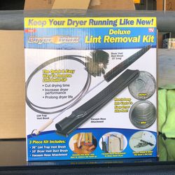Dryer Lint Removal 3 pc Kit